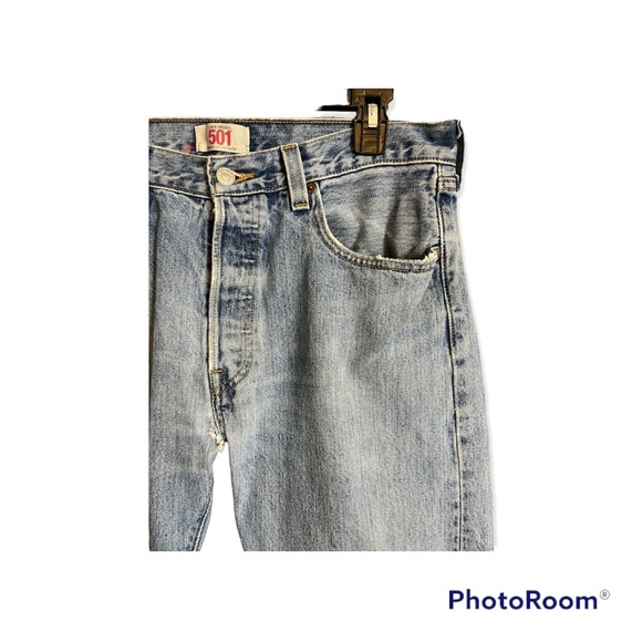 VERY RARE!!!! VINTAGE 501 BUTTON FLY ORIGINAL JEANS - Picture 2 of 16